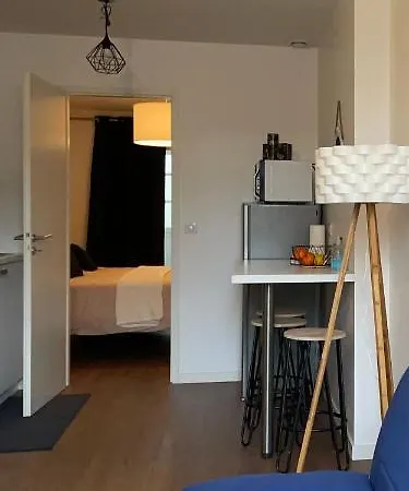 T1 Bis 35 M2 Lit Queen Size Equipe Daire